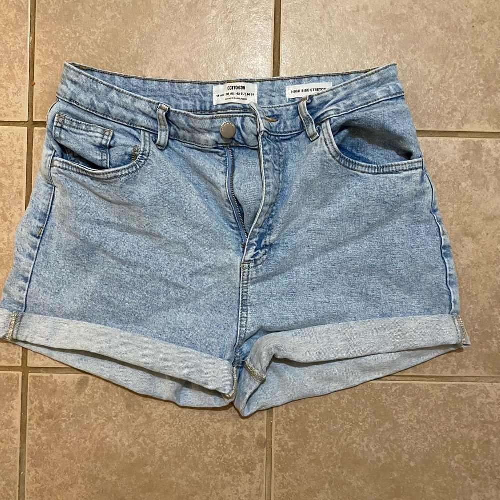 Cotton-on mom shorts